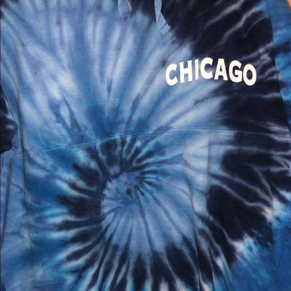 Tie-dye Chicago Hoodie